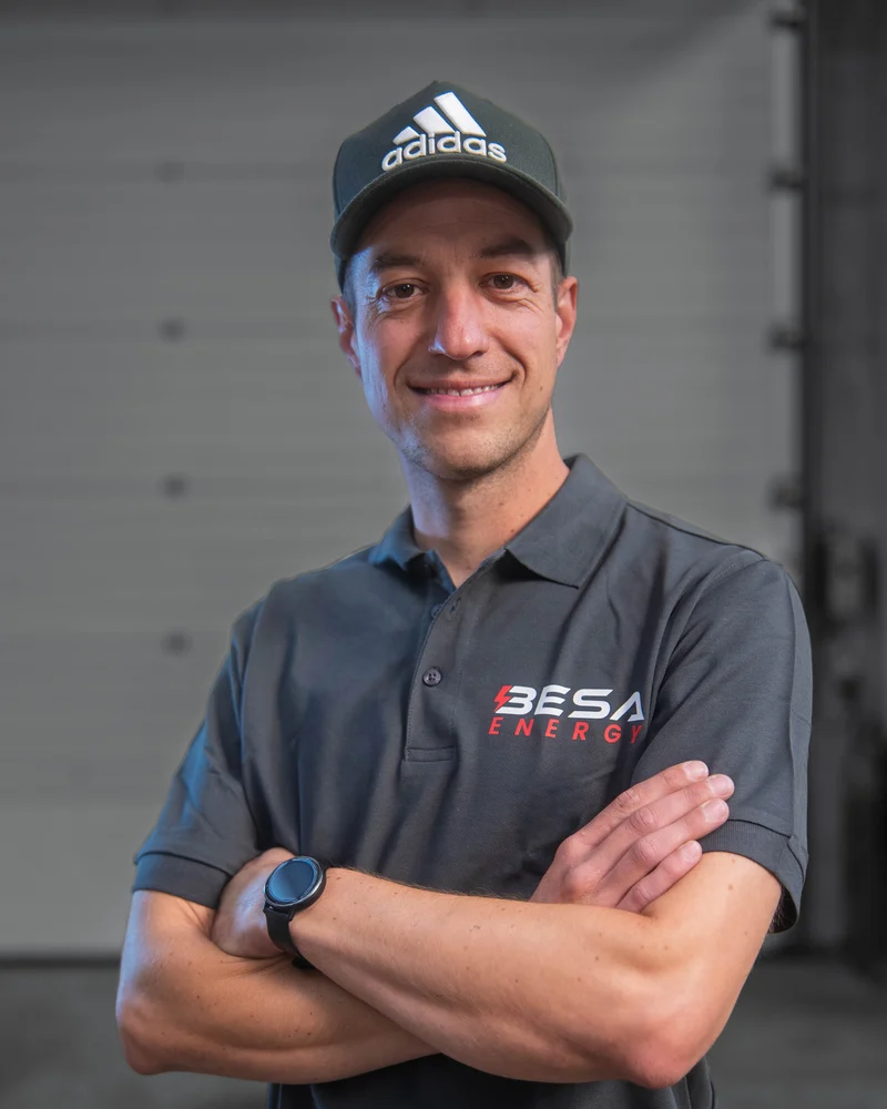 Martin Otto, Projektleiter für PV-Planung und Montage bei BESA energy