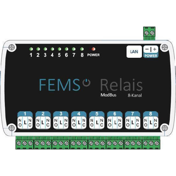 Fenecon FEMS Relais 8-Kanal TCP