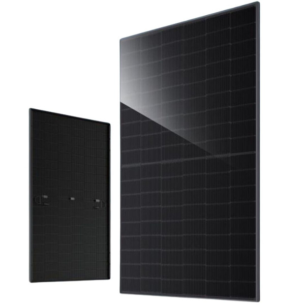 JX Solar 455 W  Bifacial Full Black Topcon N-Type PV Modul JXD43M45B Double Glass Solarmodul 455 Wp