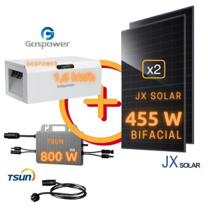 Balkonanlage: JX Solar 910 Wp Bifacial Topcon N-Type |...