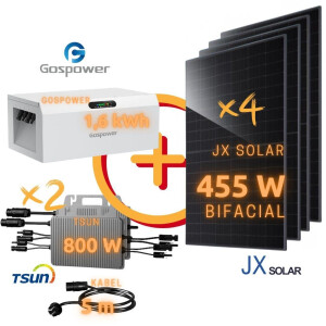 Balkonkraftwerk: JX Solar 1820 Wp Bifacial Topcon N-Type...