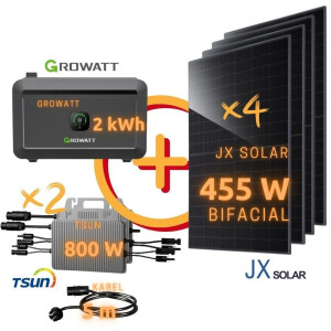 Balkonkraftwerk: JX Solar 1820 Wp Bifacial Topcon N-Type...