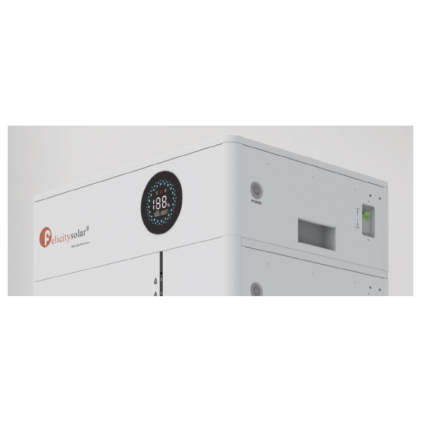 Felicity Niedervolt Stapel 5.12kWh Elemente Max 42.5kWh - Basiseinheit BMS + 5kWh NEU