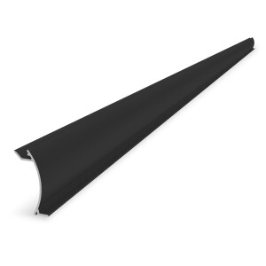 InsertionRail 2.0 Cover; 2,85 m Black