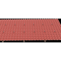 Montagesystem Ziegeldach für 4 Module (Set 1)