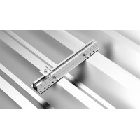 Metall-Dach Montagesystem – Kurz-Schienen-Set für 4 Module | Trapezblech