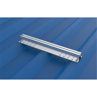 Metall-Dach Montagesystem – Kurz-Schienen-Set für 4 Solarmodule