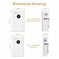 Felicity 10,5 kWh Niedervolt Speicher 51,2V 200 Ah LiFePO4 LUX-E-48200LG03