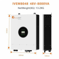 Felicity 8 kW Niedervolt Hybrid Wechselrichter OFF-Grid 1-phasig IVEM8048
