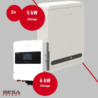 Solar-Kompaktpaket 6kW + 10kWh - Chisage Mars