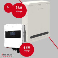 Solar-Basispaket 6kW + 15kWh - Chisage Mars Mix