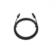 PNtech DCext 4 mm² Solar-Verlängerungskabel 3 m schwarz, beidseitig MC4-kompatibel (TÜV / EN 50618)