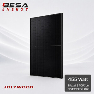Jolywood 455W Solarmodul JW-HD96N-R2 Full Black Glas-Glas