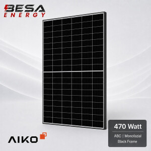 AIKO Solar 470W Glas-Glas Black Frame Neostar 2P+...