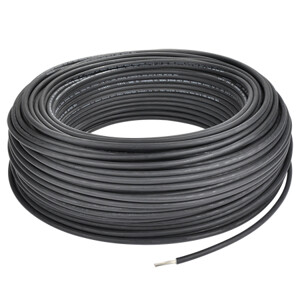 100m - H1Z2Z2-K Solarleitung 1x6 mm² rot, 100 m Ring...