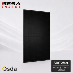 37x OSDA 500 W N PRO Bifazial PV Modul ODA500-27V-MHDBRz...