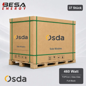37x OSDA 460 Wp N PRO Bifazial Solarmodul...